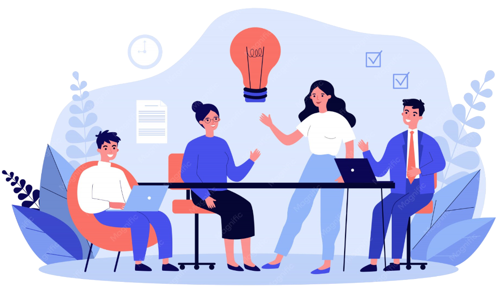 IT Solutions Illustration